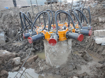 TYSIM KP380A Round Hydraulic Pile Breaker Construction Equipment for Concrete Pile Crushing