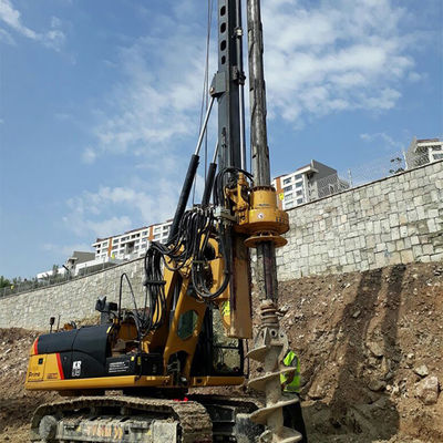 KR90 Max Crowd Pressure 90kN Rotary Piling Rig with 1m Max Drilling Dia
