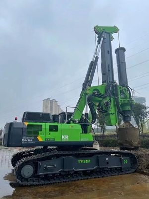 محفر حفر هيدروليكي دواري عالي الأداء بالكامل 320kN.M عزم 2000 قطر حفر الزحف الهيدروليكي