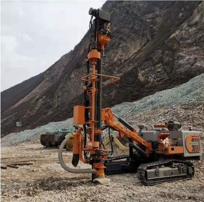 جهاز حفر الصخور الزاحف T88K مطرقة علوية 25 م 10 بار