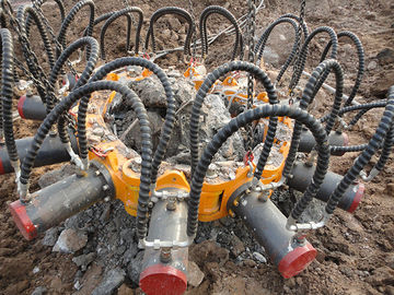 الهندسة البناء الهيدروليكية كومة كسارة آلة 600 ~ 1800mm القطر