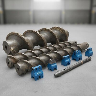 أدوات الحفر الأساسية مع نطاق قطرها 600-3000 مم وحاملات أدوات Betek BHR03 ، BHR47 لمشاريع البناء