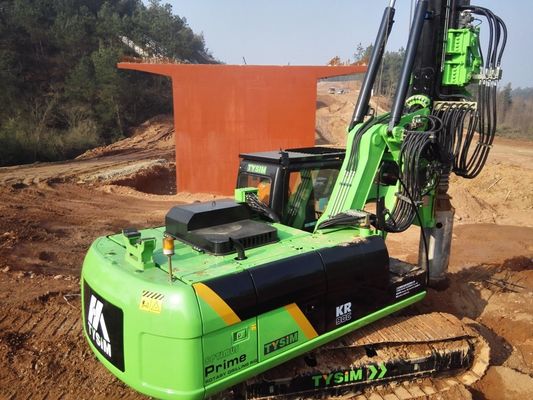 Hydraulic Piling Rig with 1200mm Max Drilling Diameter and Hydraulic Joystick Control for Efficient Construction Equipment