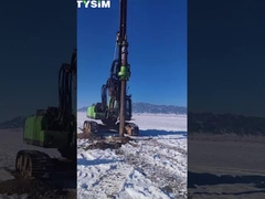 حفرة هيدروليكية حفرة ناضجة 220 KN.m عزم الدوران 64/51m عمق الحفر