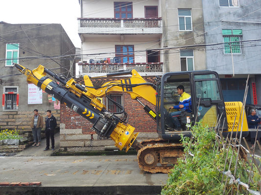 آلة حفر الخوازيق الهيدروليكية 24 متر