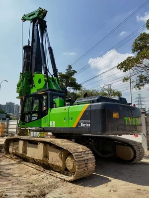 محفر حفر هيدروليكي دواري عالي الأداء بالكامل 320kN.M عزم 2000 قطر حفر الزحف الهيدروليكي