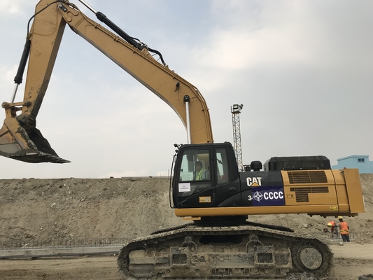 KM260 الهيدروليكية خوازيق تلاعب اسطوانة سلك حبل الحفر العمودي 27180mm