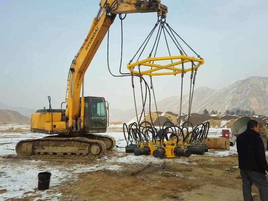 قواطع كومة هيدروليكية عالية الكفاءة 18 وحدة تركيبة Kp380 1800 مم