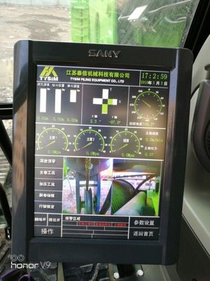 قطر 2500 مم الحفر الدوراني 80M الهيدروليكية آلة حفر نفق الخوازيق KR285C