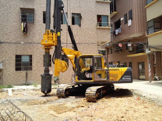 Kr80A جهاز دق خوازيق دوار صغير لبناء حفر هيدروليكي 1000 مم