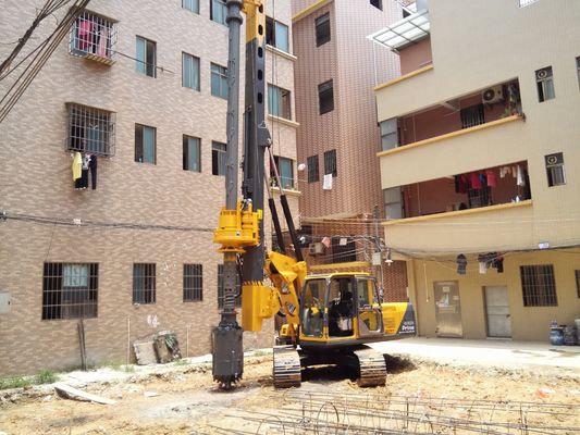 Kr80A جهاز دق خوازيق دوار صغير لبناء حفر هيدروليكي 1000 مم