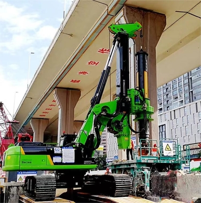 KR250CS هيدروليكي الروتاري دق خوازيق سائق معدات البناء حفر الآبار