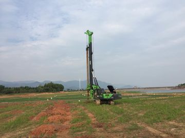 TYSIM KR150C الروتاري Borehole Pile Rig Foundation معدات حفر البناء عزم الدوران 150kN.m كحد أقصى.