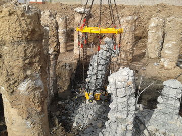 KP380A جولة ملموسة عمود كومة كومة الهيدروليكية، أكوام قطر 600MM - 1800MM