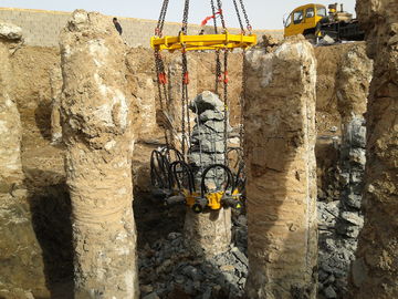 KP380A جولة ملموسة عمود كومة كومة الهيدروليكية، أكوام قطر 600MM - 1800MM