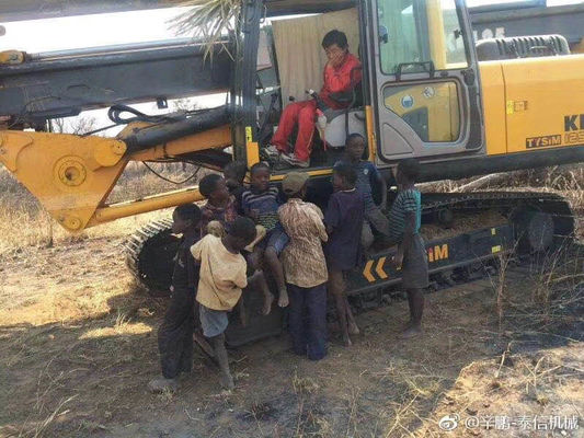 جديد Tysim KR125 Max. عمق الحفر 28 م معدات حفر الآبار بجودة عالية ومراقبة جيدة للجودة