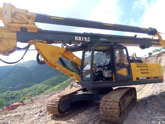 كومة صغيرة لتعليم قيادة السيارات Borhole آلة KR125A Cummis Engine Max.