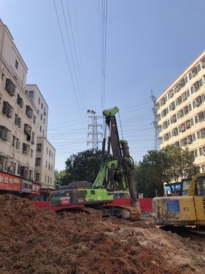 آلة حفر خوازيق هيدروليكية دوارة منخفضة الارتفاع KR300DS كحد أقصى.