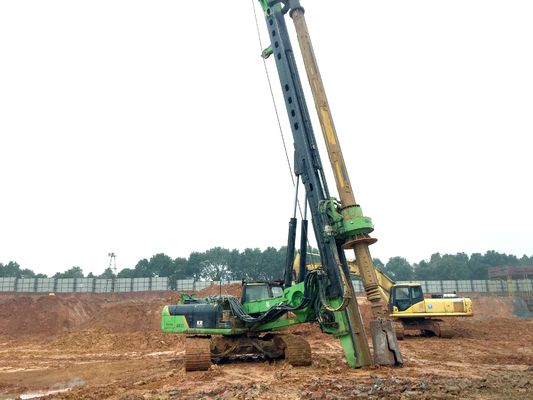 Hydraulic Piling Rig with 4300mm Operating Width 1200mm Max Drilling Diameter and 28 T Overall Weight for Large Scale Projects