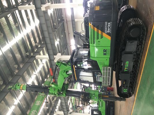 آلة حفر الحرارة مع الحد الأقصى لعمق القمامة 20mm الضغط الهيدروليكي 25-35 MPa وقطر القمامة 300 ~ 1050 mm